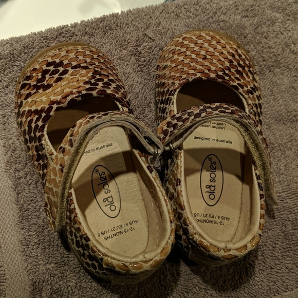 old soles baby shoes